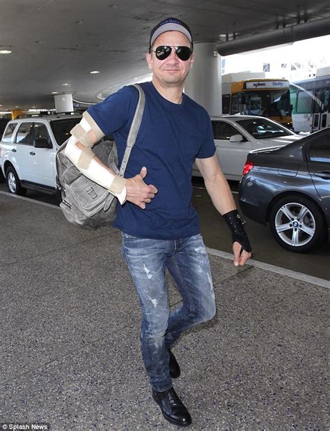 did jeremy renner lose his leg|Jeremy Renner Details All the Injuries From His Accident